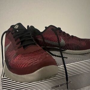 Nike Red and Black Men's Shoes